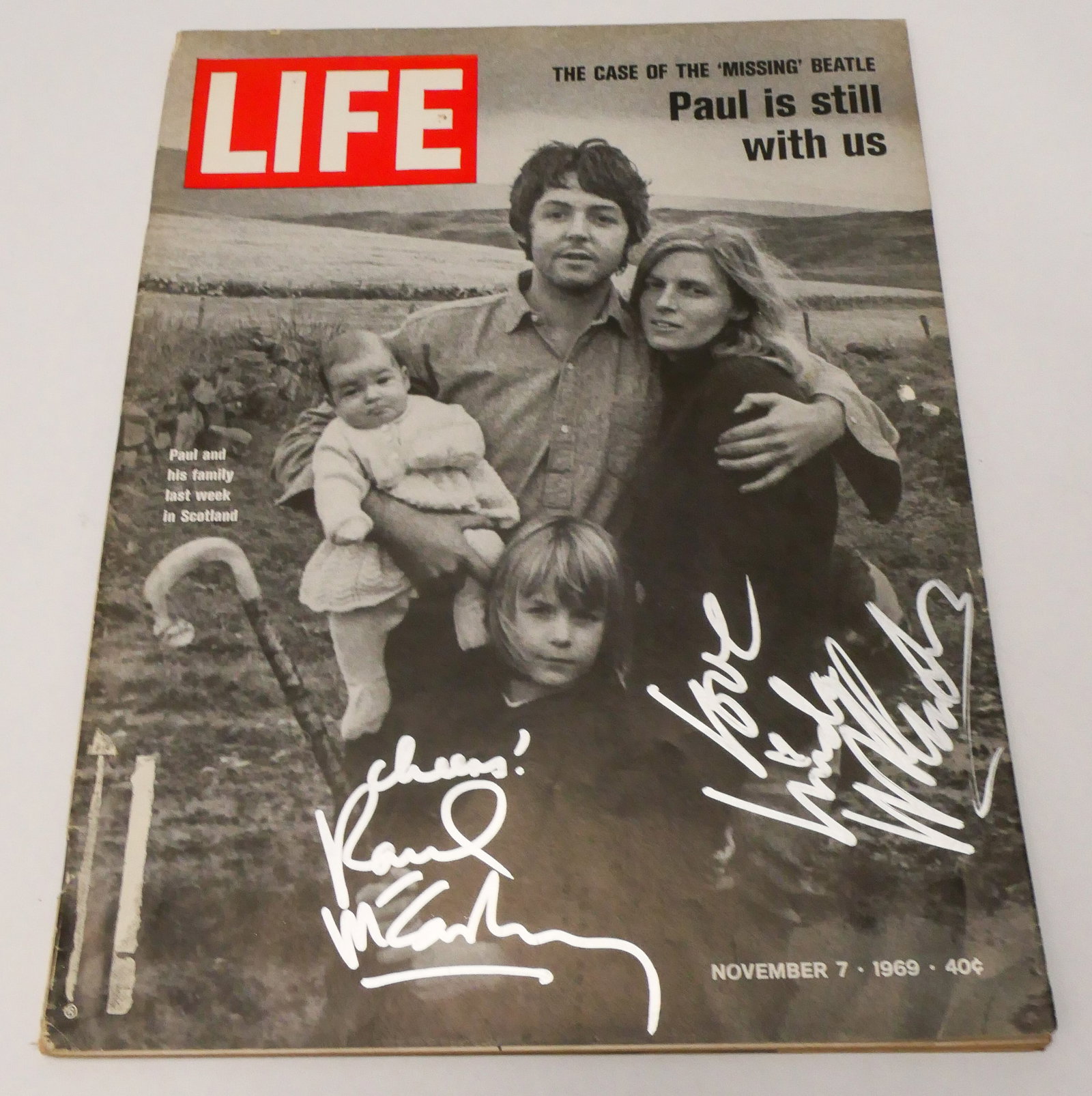 Signed 1969 Life Magazine (1 of 7)