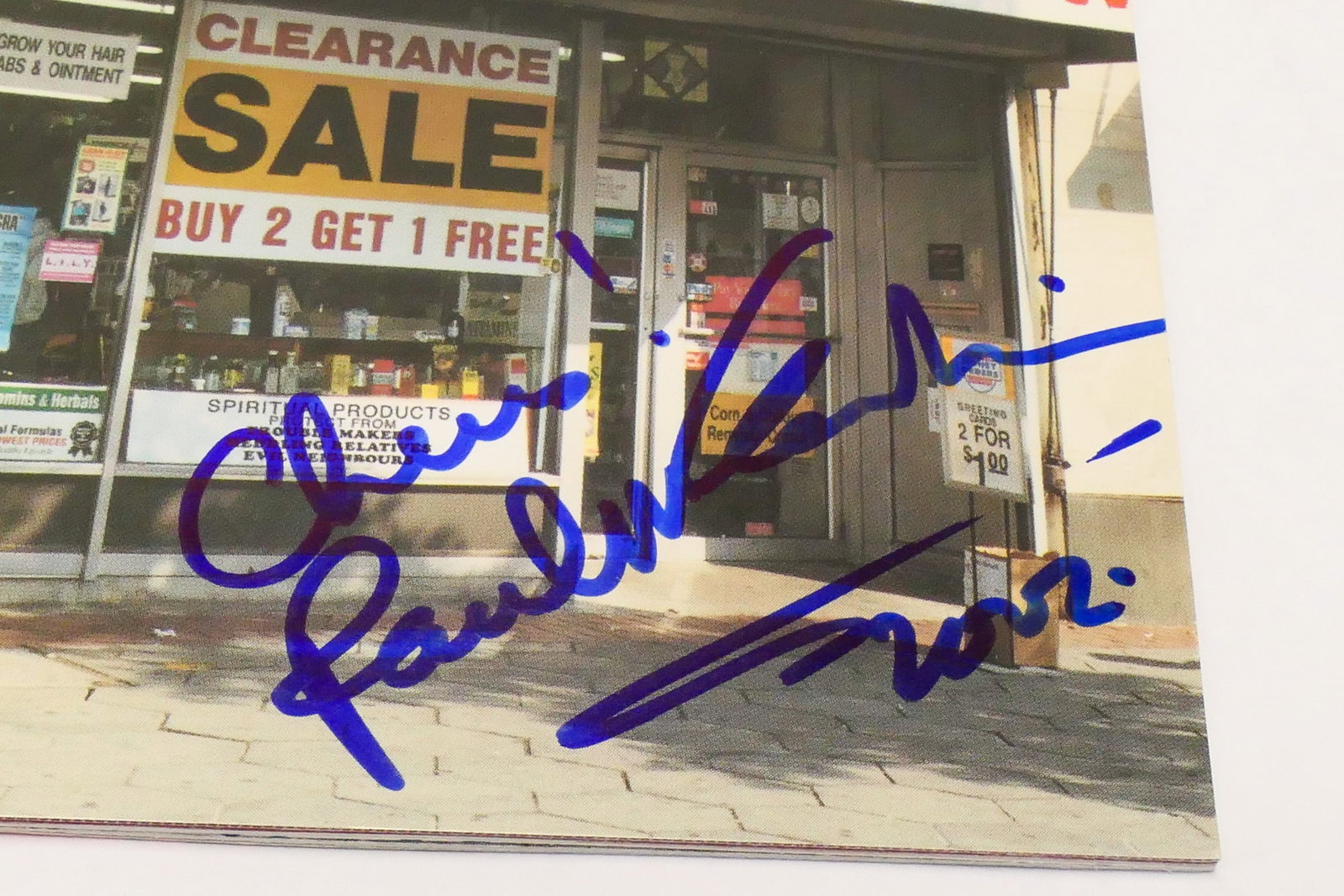 Signed Run Devil Run CD - 2