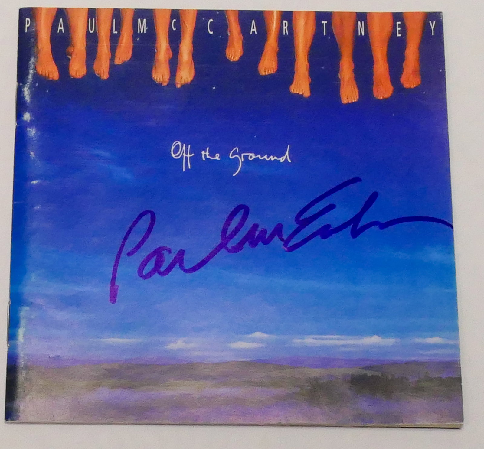 Two Signed Paul McCartney CD Inserts - 4