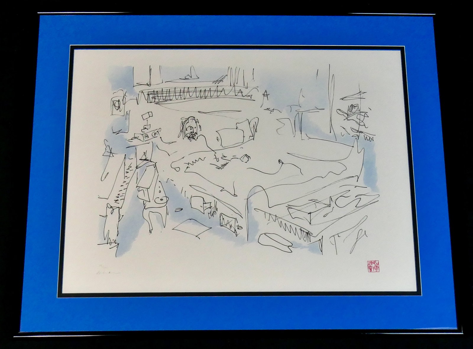 John Lennon Sleepless Night Lithograph (1 of 9)