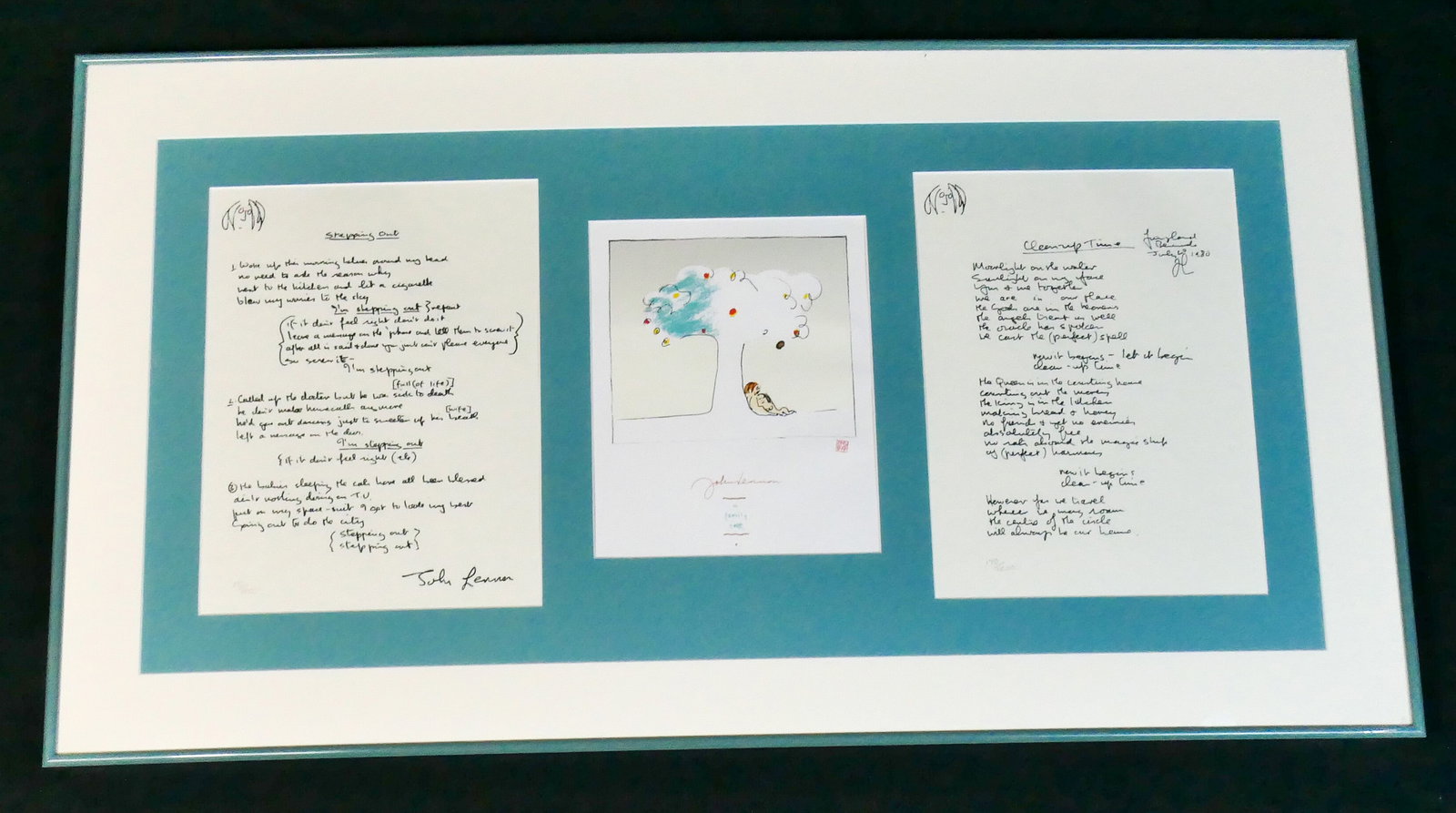 John Lennon Lyrics Lithographs (1 of 11)