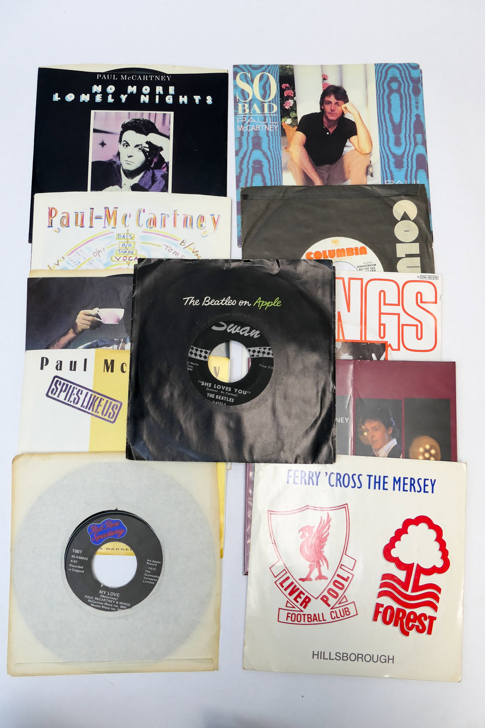 Paul McCartney 45RPM Records (1 of 15)