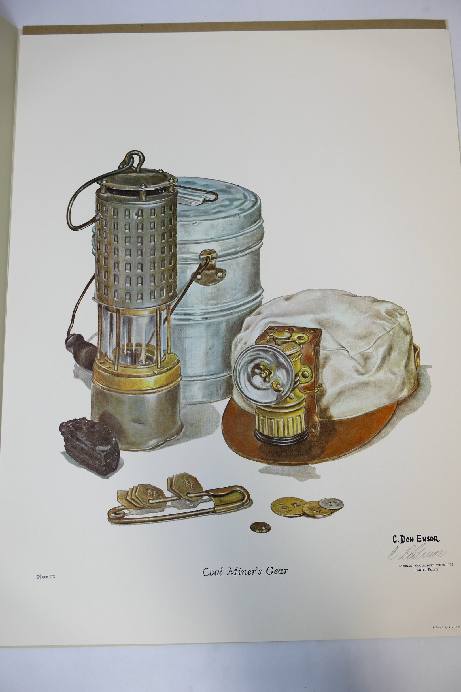 Coal Miner's Gear Print by Don Ensor (1 of 8)