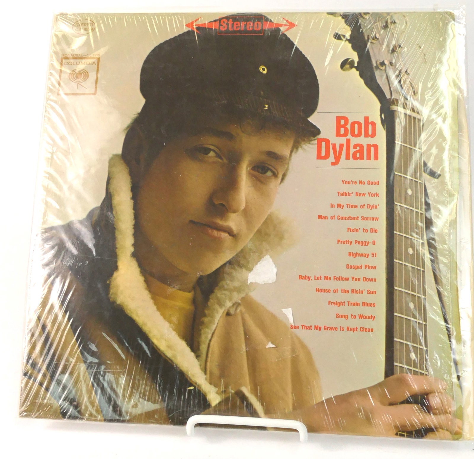 Sealed Copy of Bob Dylan's Self Titled Album (1 of 7)