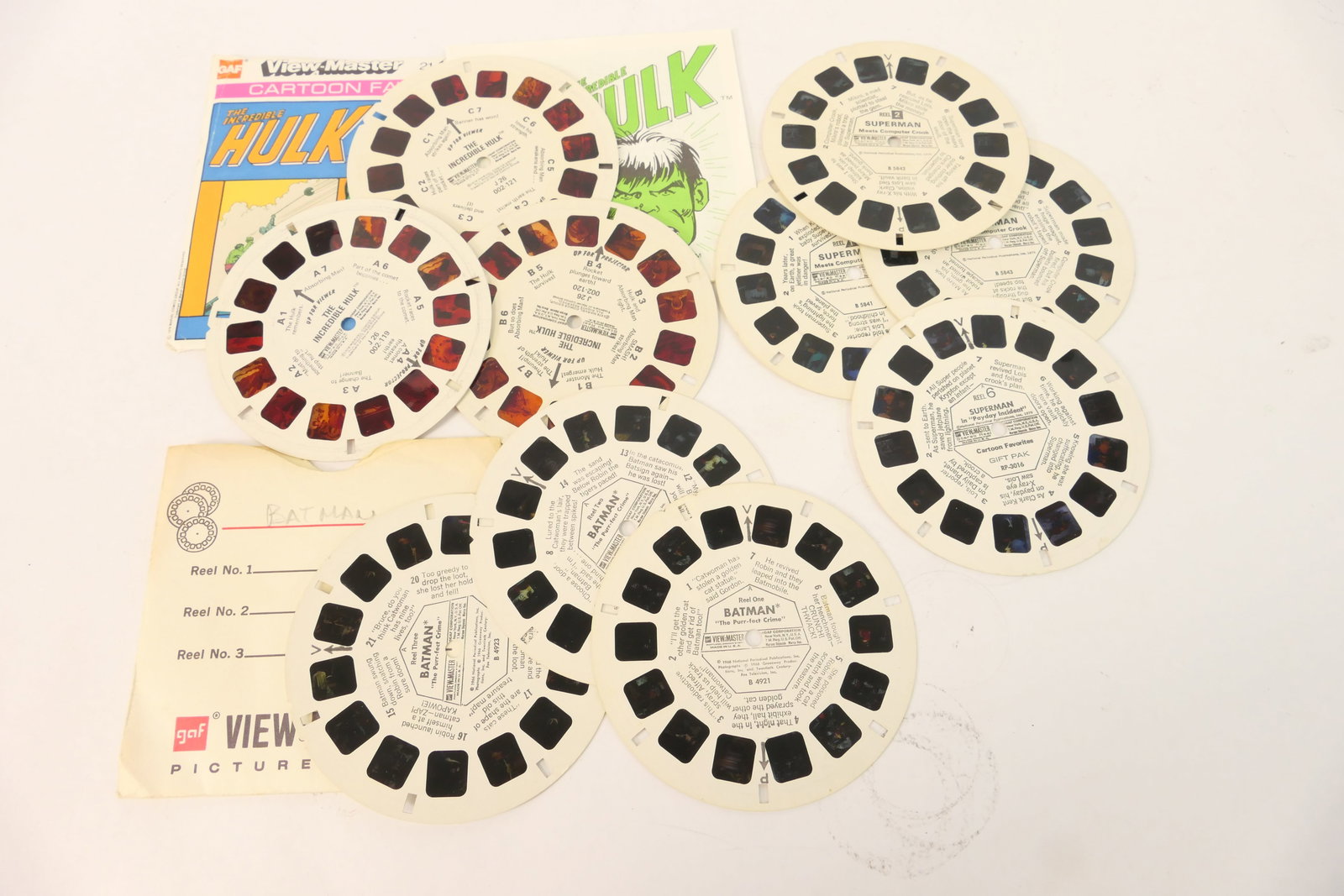 Superhero View Master Reels (1 of 4)