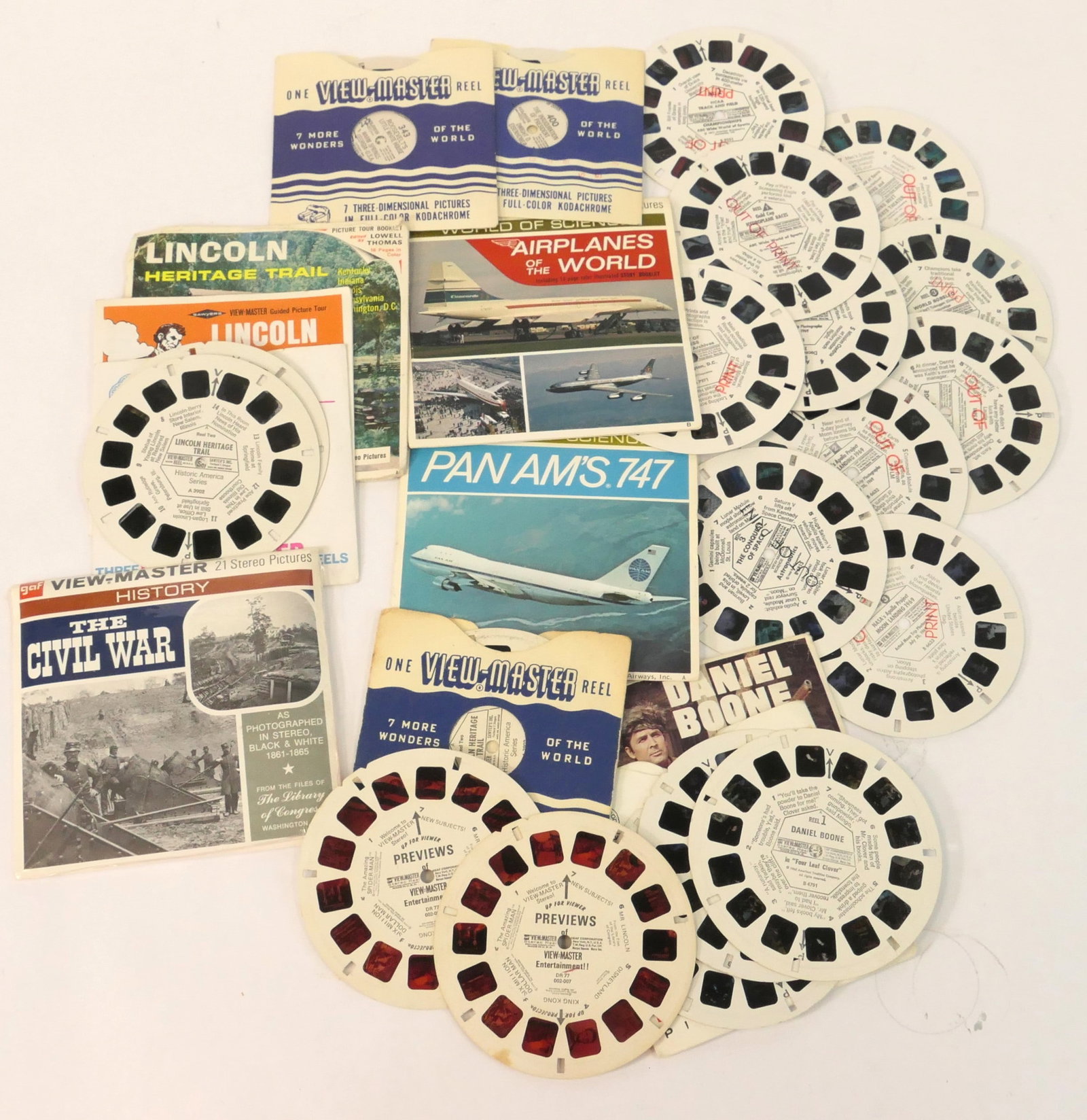 History and Science View Master Reels (1 of 9)