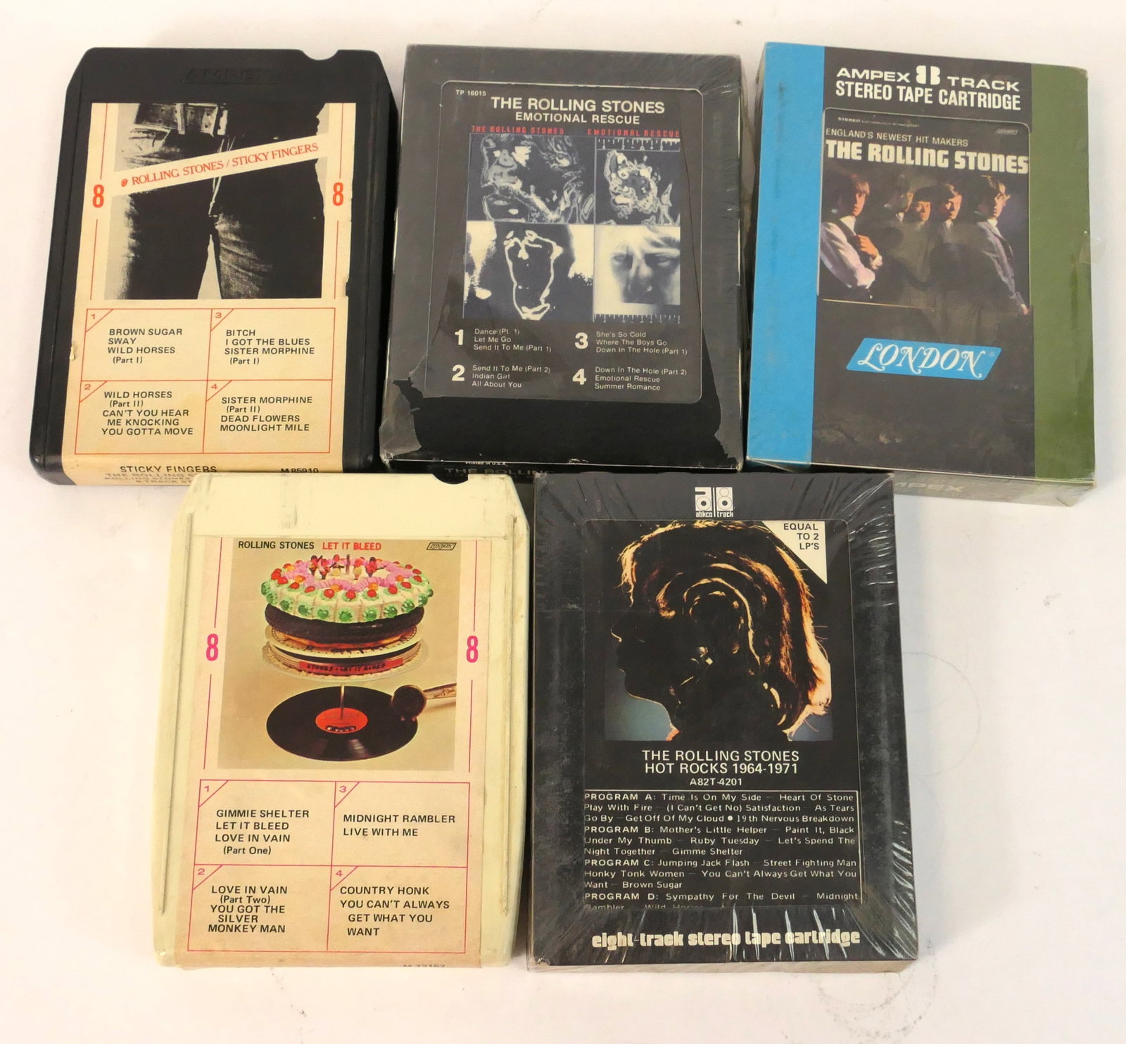 Rolling Stones 8-Track Tapes (1 of 4)