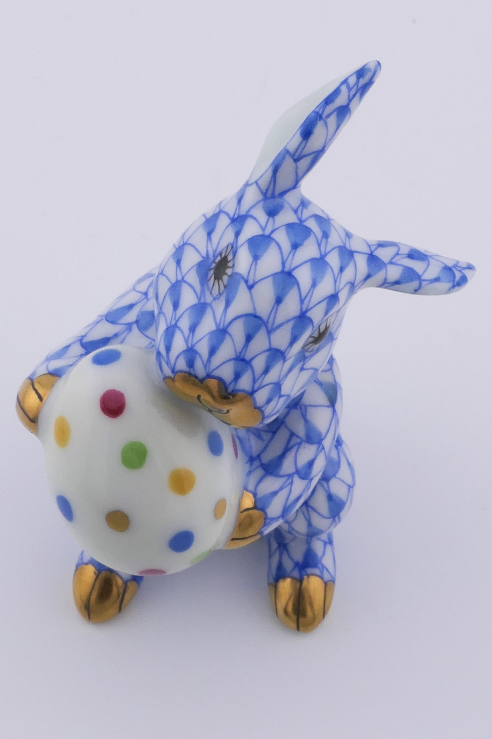 Herend Easter Rabbit Figurine - 5