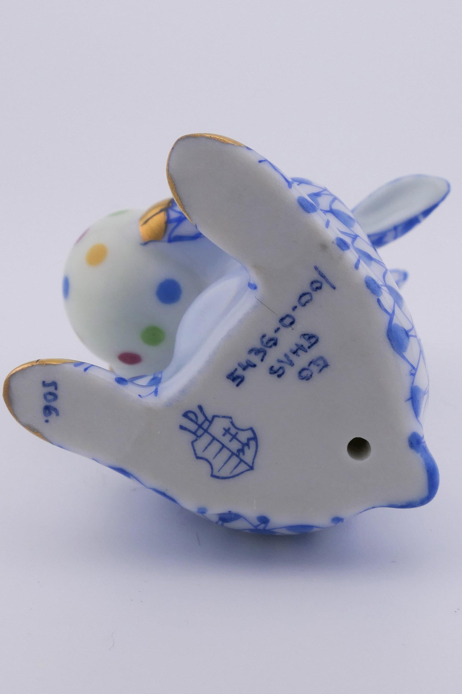 Herend Easter Rabbit Figurine - 6