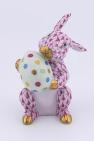 Herend Easter Rabbit Figurine