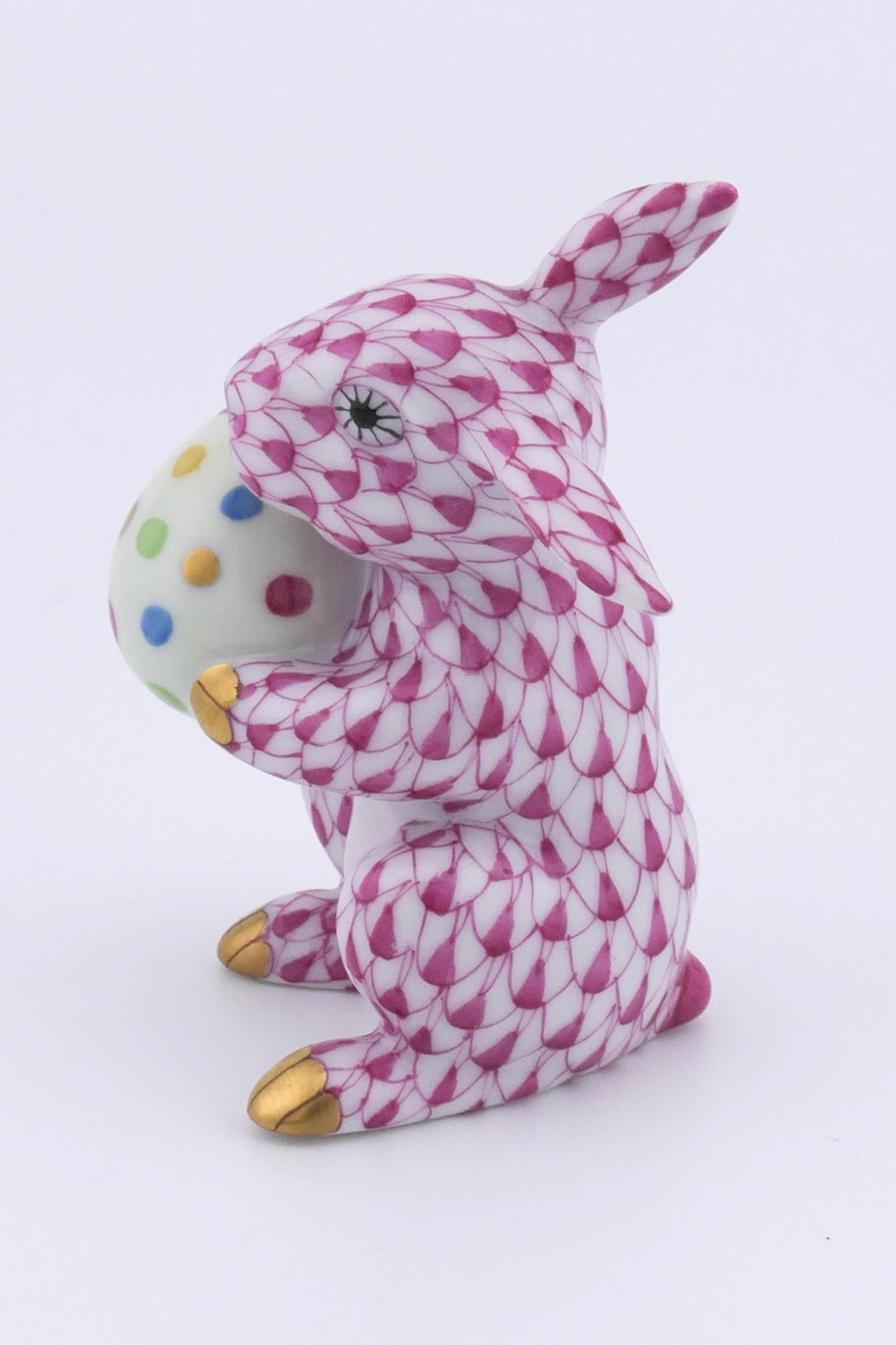 Herend Easter Rabbit Figurine - 4