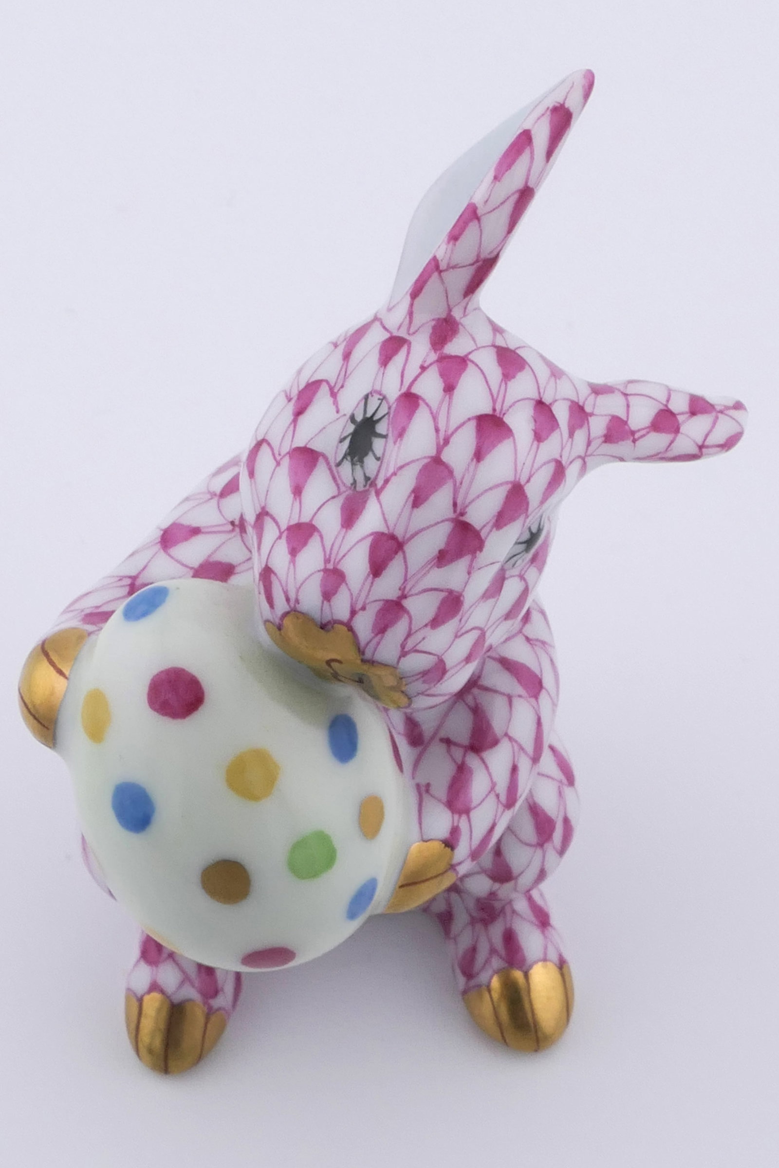Herend Easter Rabbit Figurine - 5