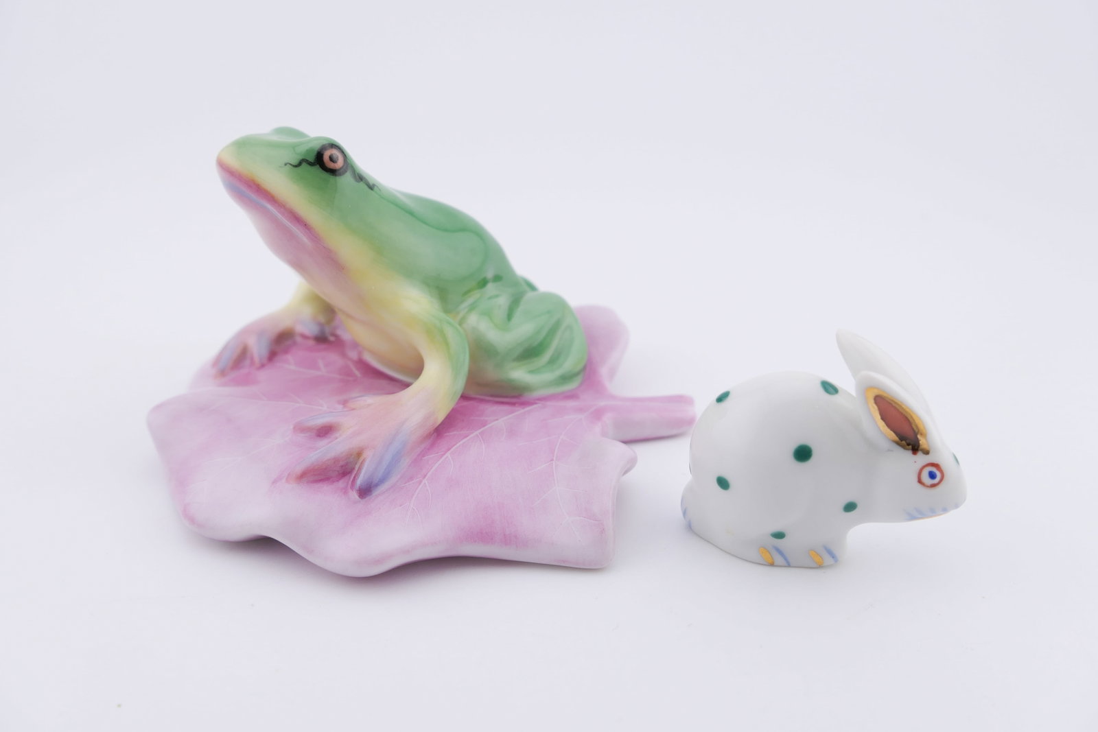 Herend Frog and Rabbit Figurines (1 of 11)