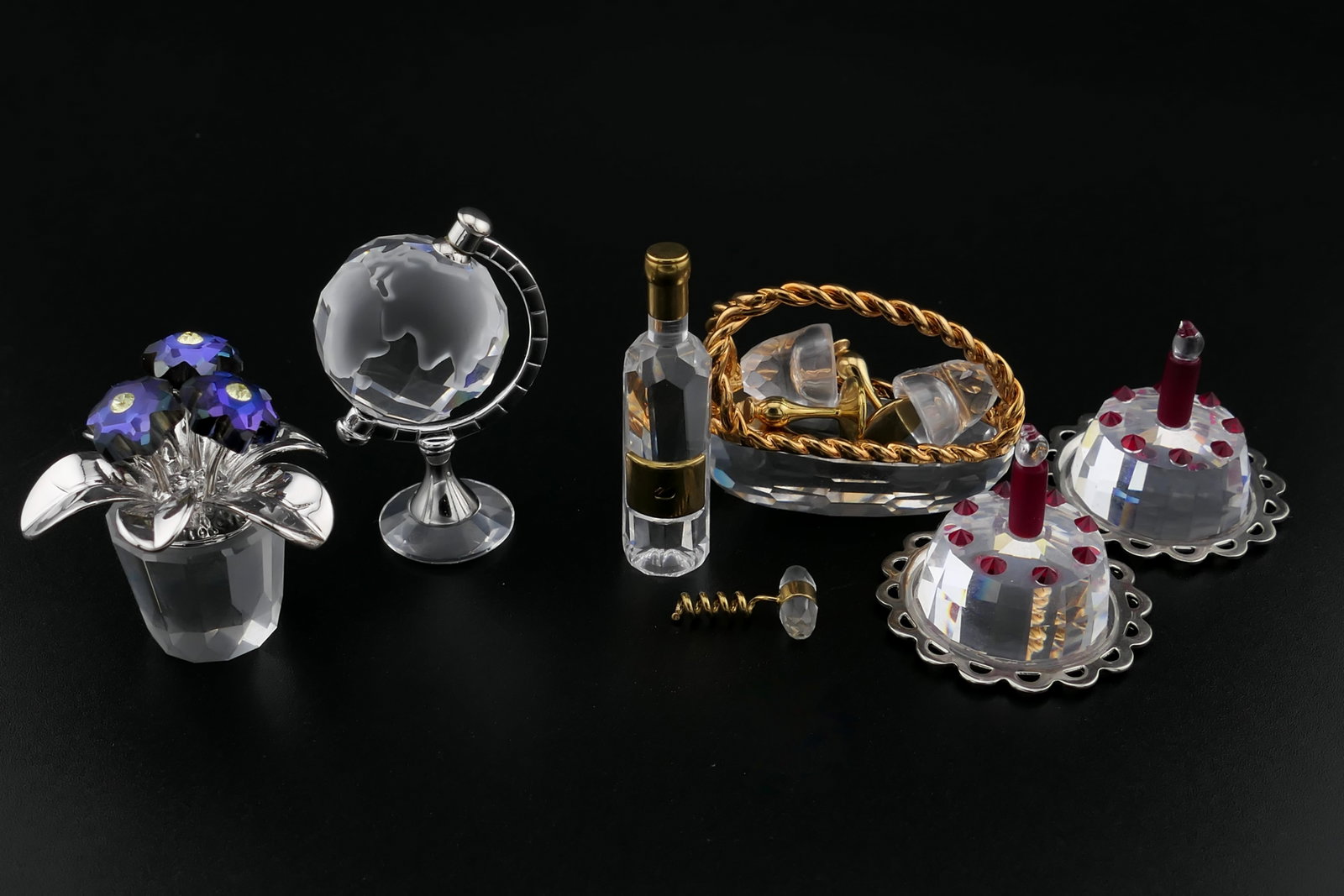 Swarovski Crystal Celebratory Figurines (1 of 6)