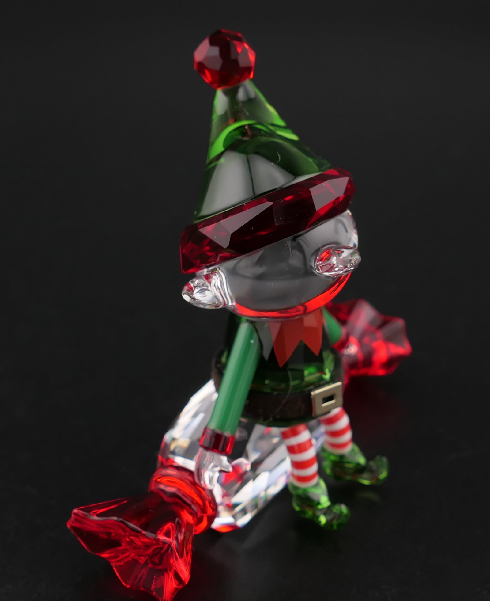 Swarovski Crystal Holiday Cheers Dulcis Elf Figurine (1 of 7)