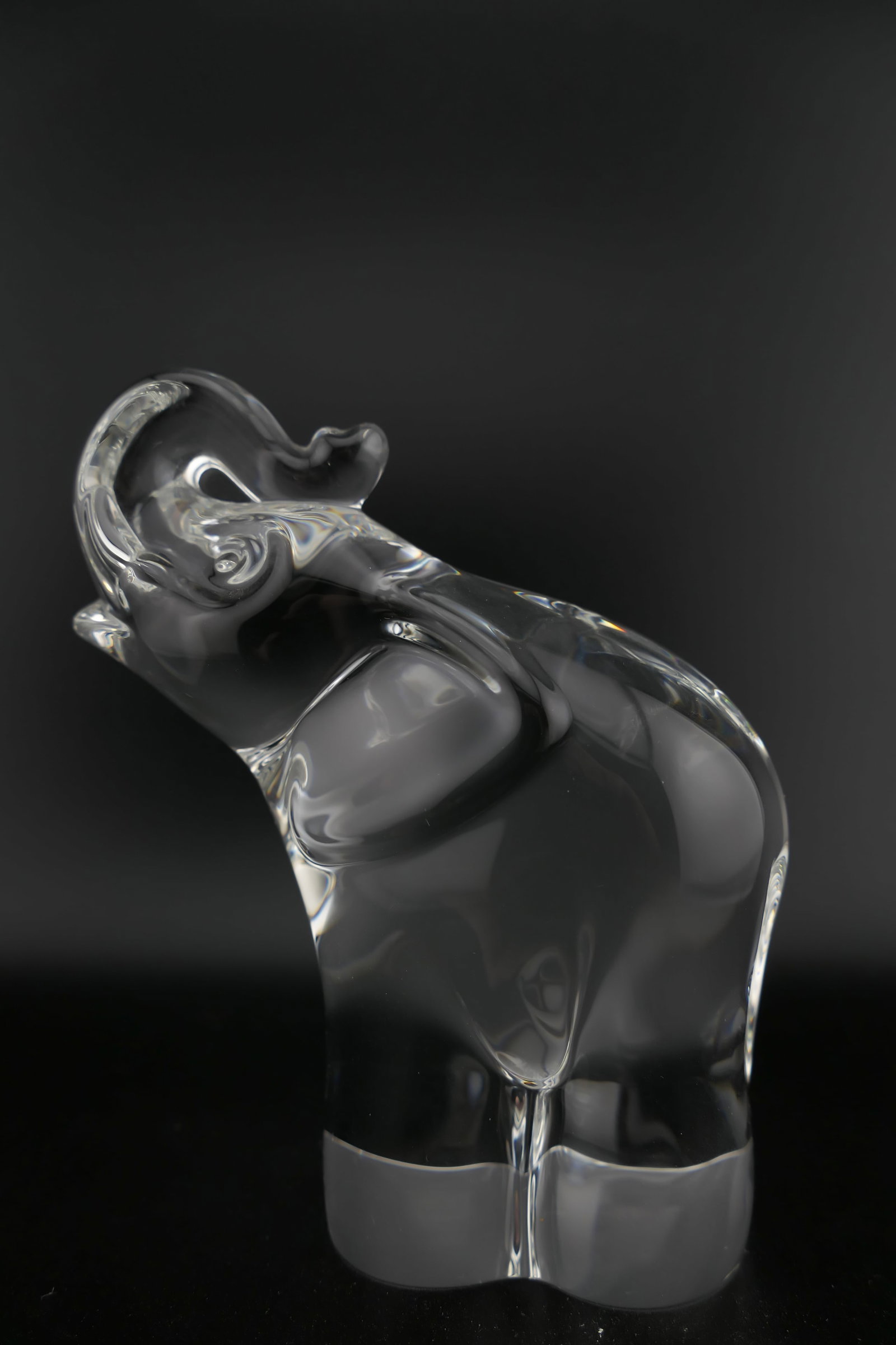 Steuben Crystal Elephant Hand Cooler (1 of 7)