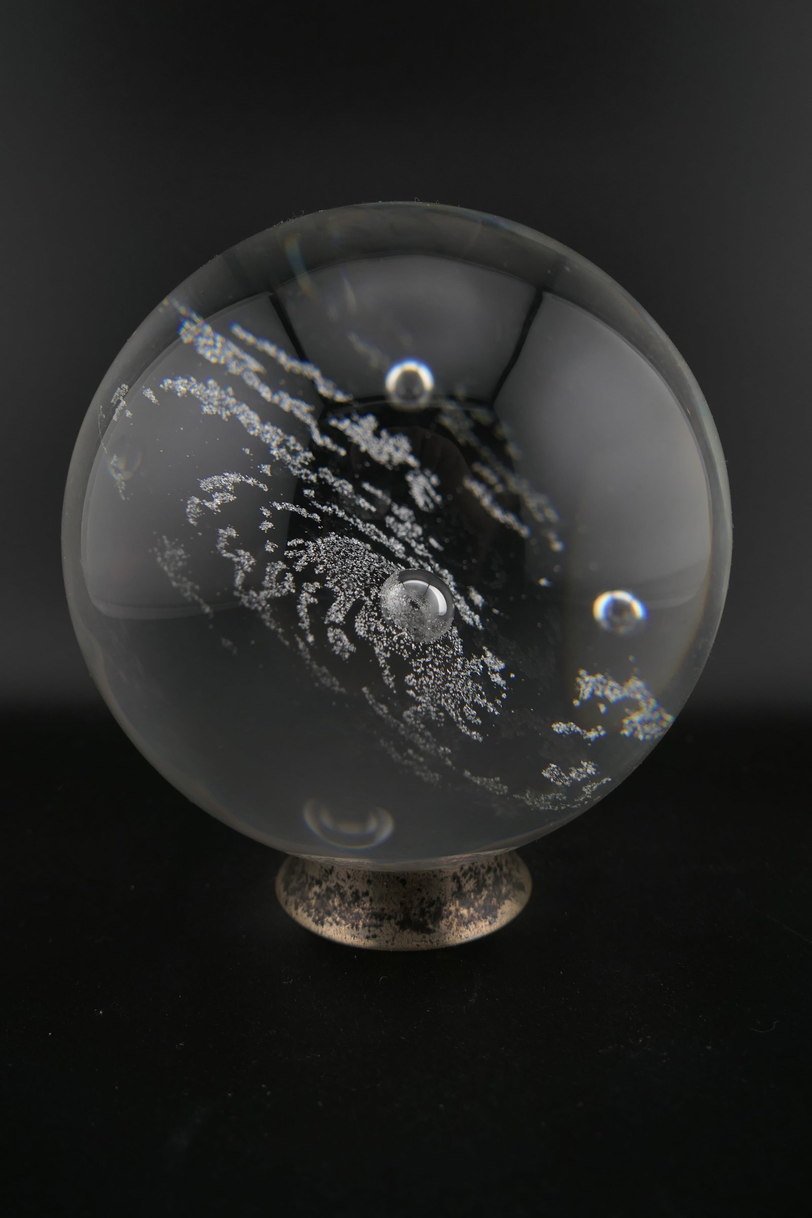 Steuben Crystal Galaxy Paperweight (1 of 6)
