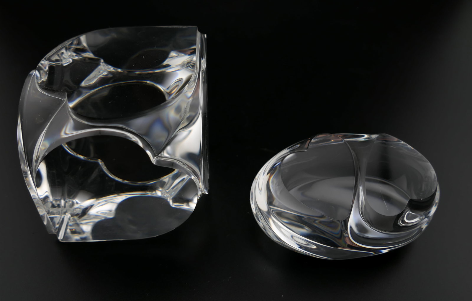 Steuben Crystal Heart Paperweights (1 of 10)