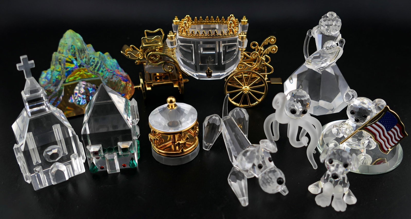 Small Crystal Accent Pieces (1 of 7)