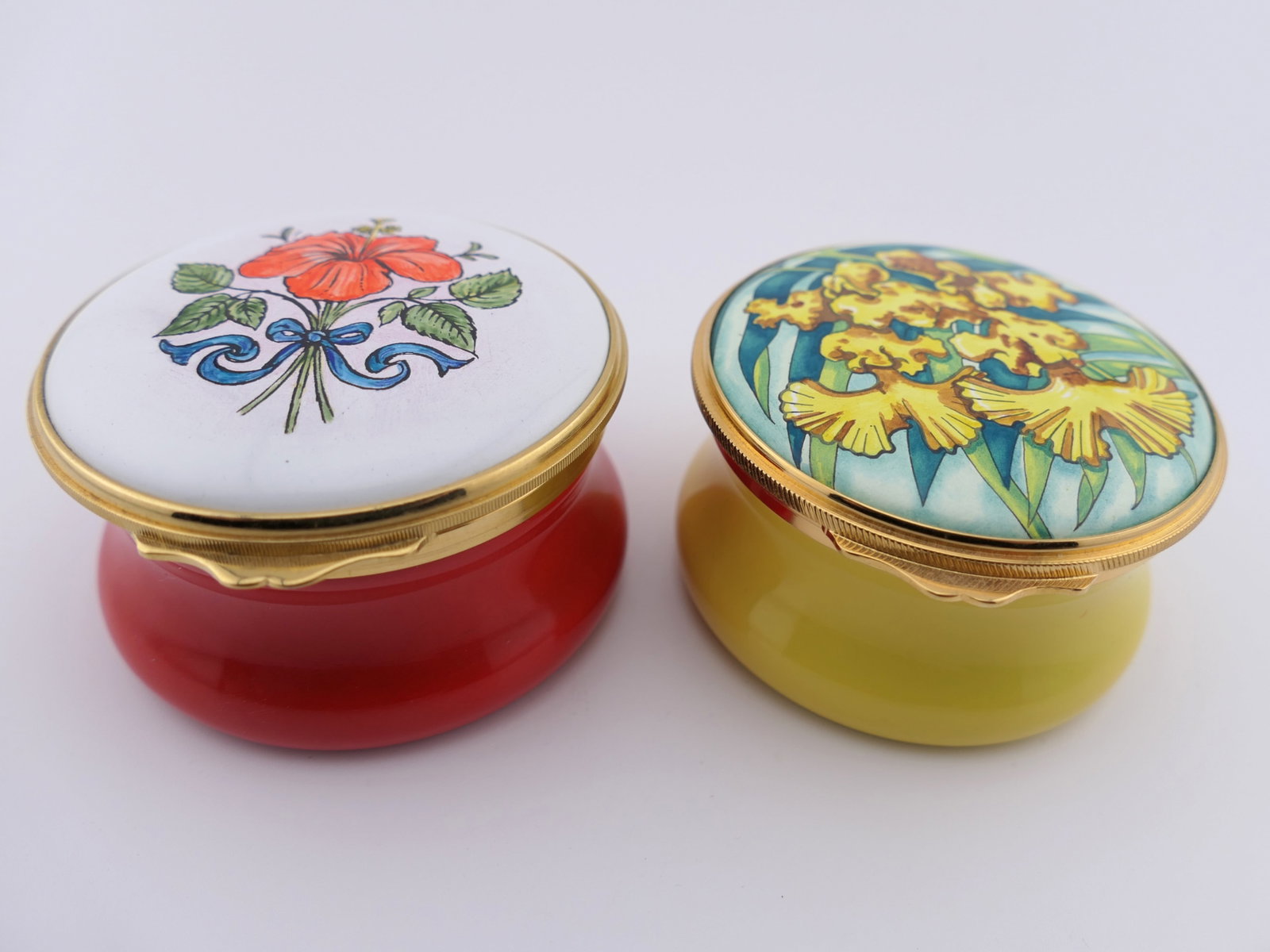 Two Floral Trinket Boxes (1 of 6)