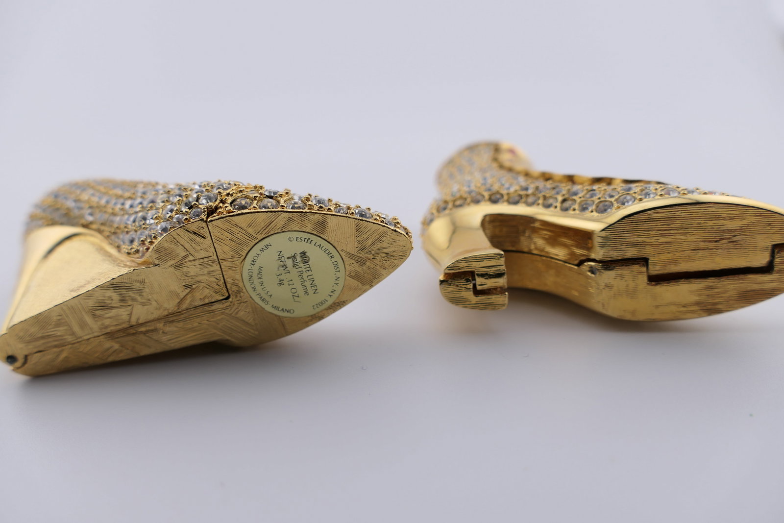 Two Estee Lauder Solid Perfume Compacts - 8