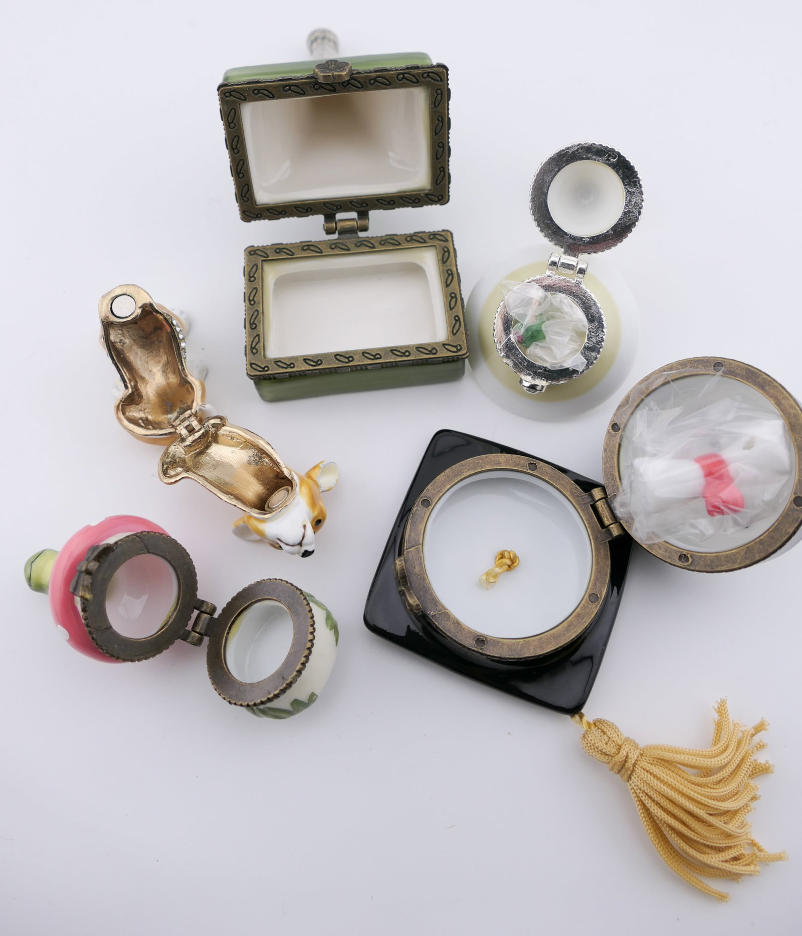 Assorted Trinket Boxes - 8