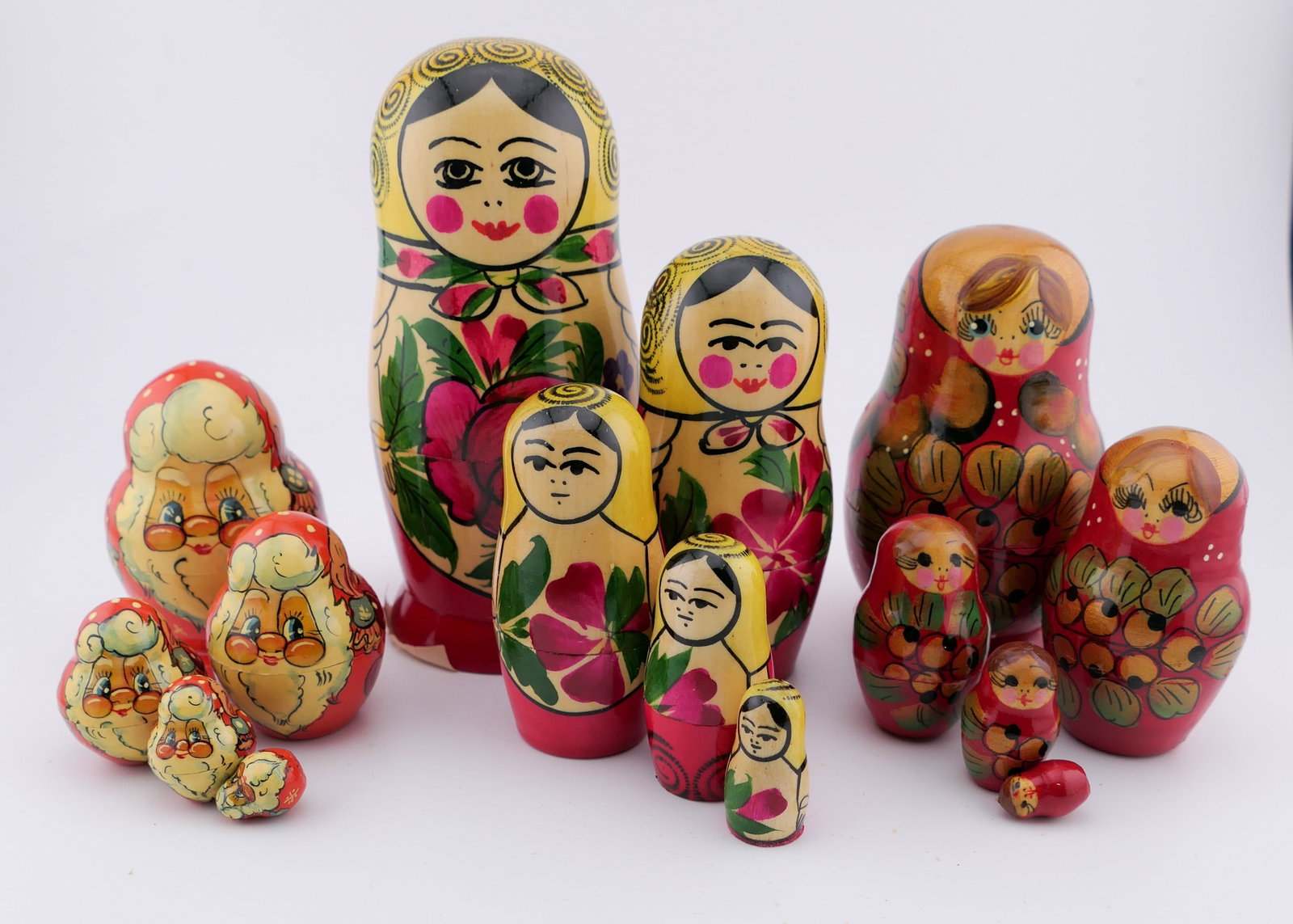 Three Russian Matryoshka Nesting Dolls (1 of 16)