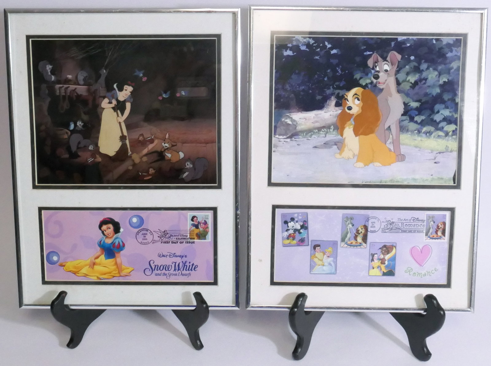 Two Disney Framed Stamps and Prints (1 of 10)