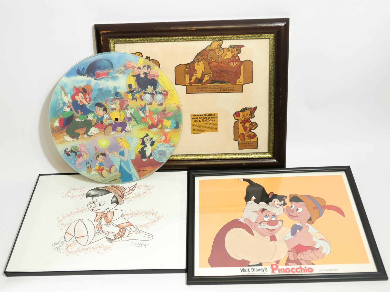Pinocchio Collectible Art Pieces (1 of 13)