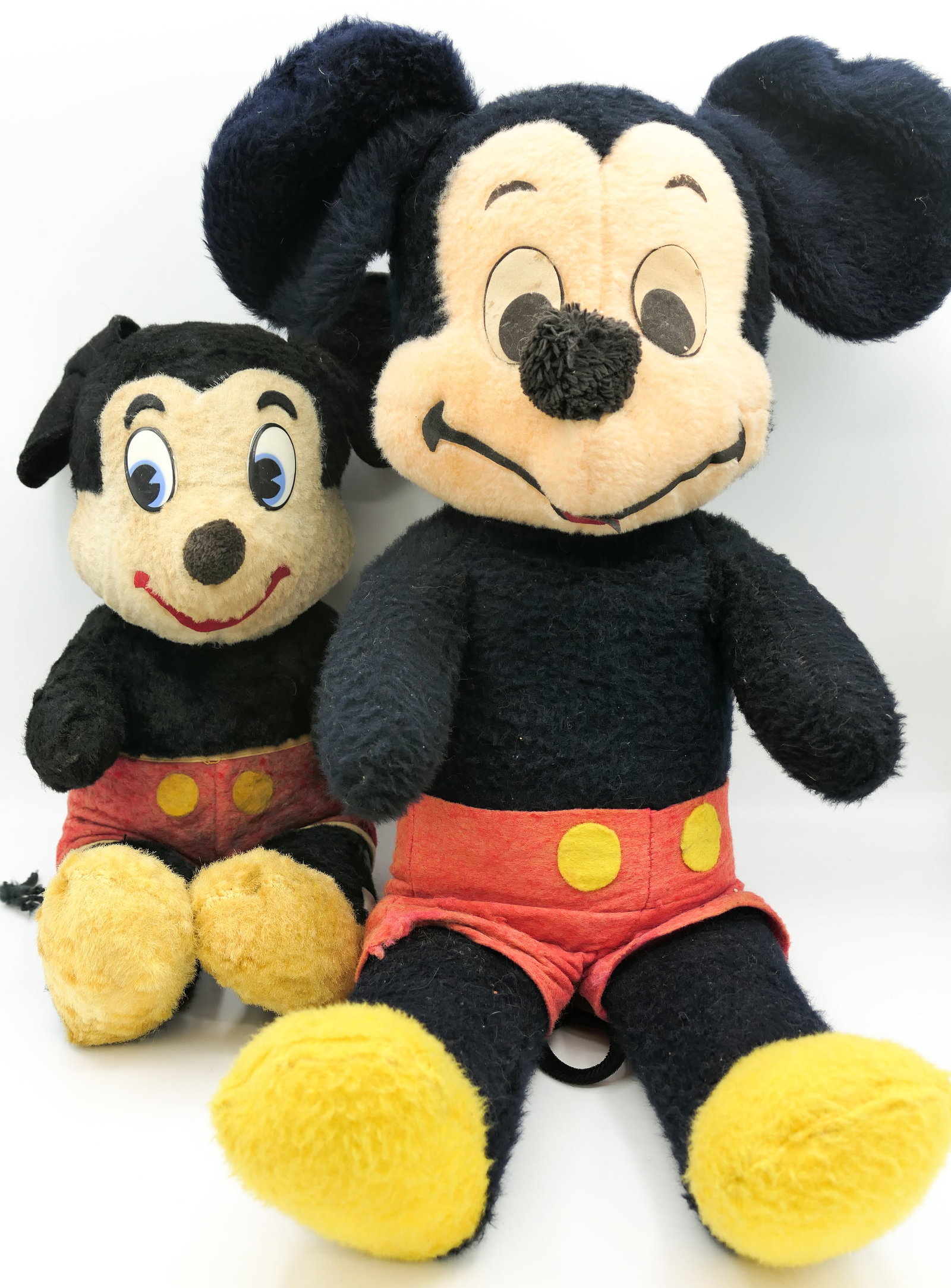 Two Vintage Mickey Mouse Plush Toys (1 of 17)
