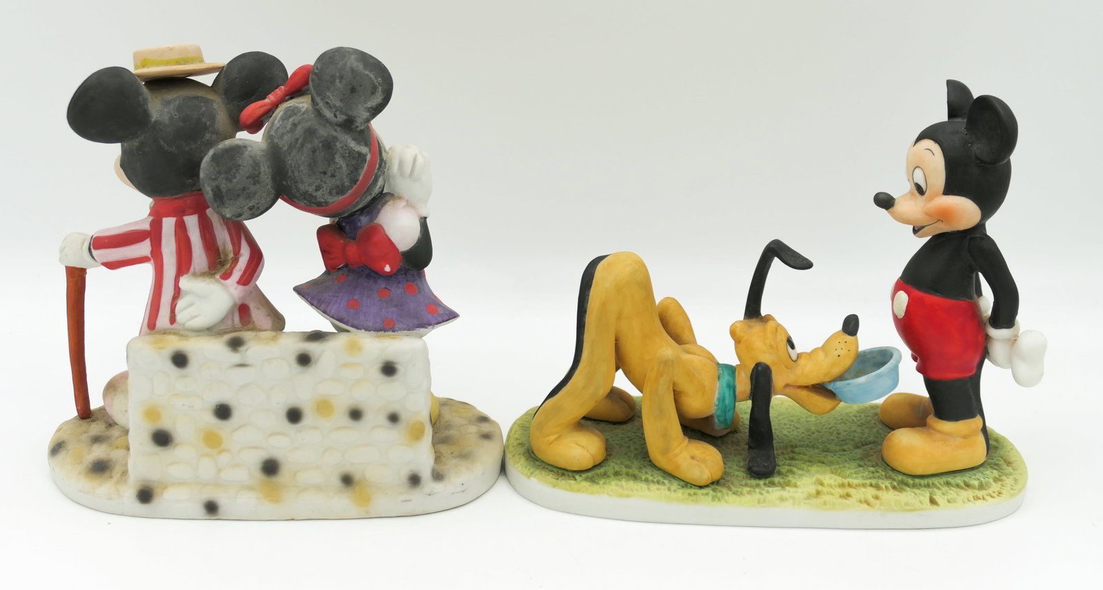 Mickey Mouse Ceramic Figurines - 3