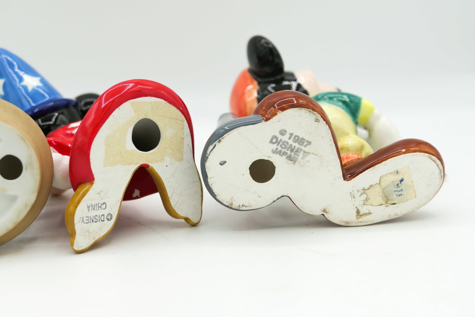Mickey Mouse Ceramic Figurines - 6