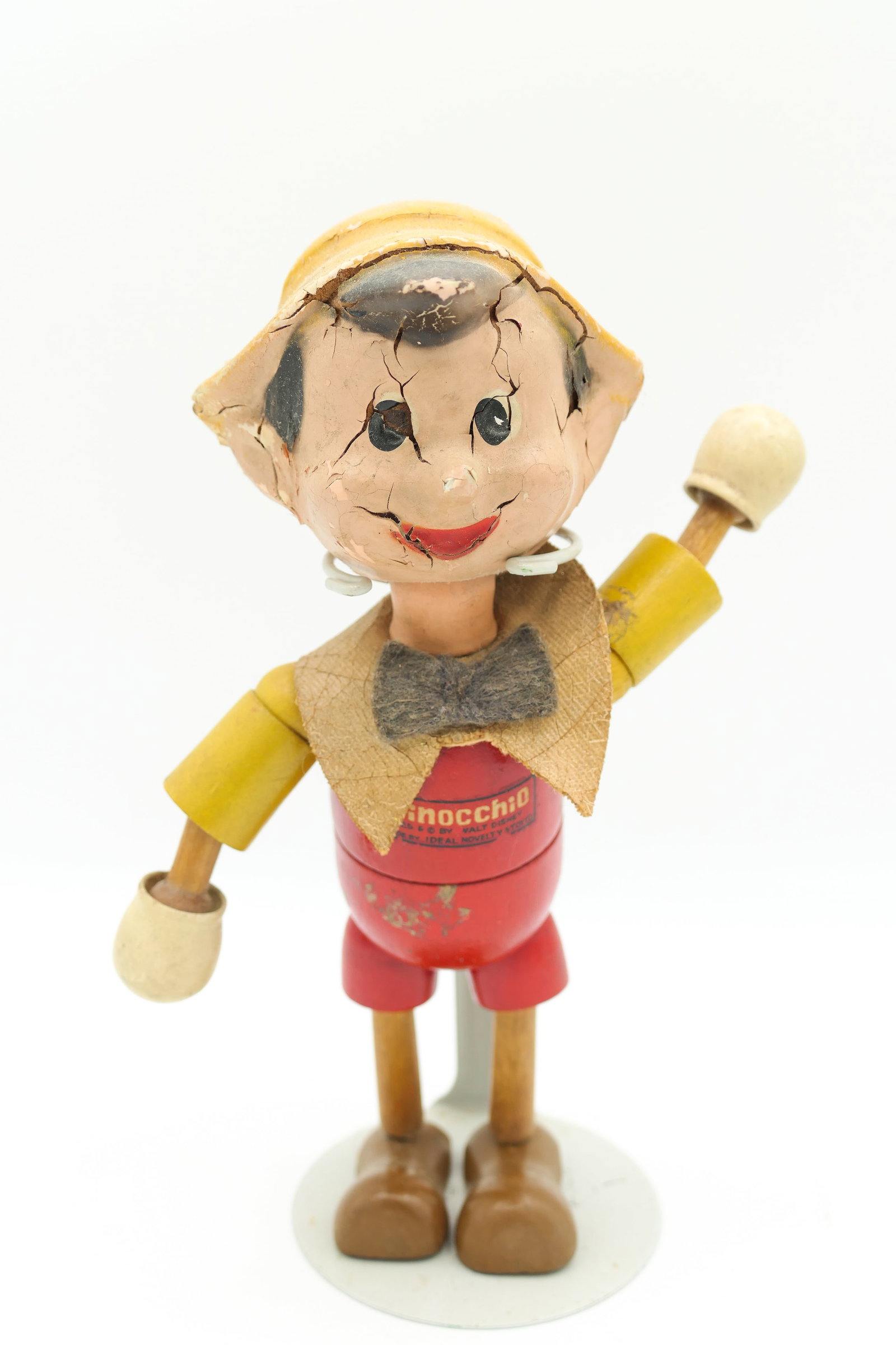 1930's Ideal Composition and Wood Pinocchio Doll (1 of 8)