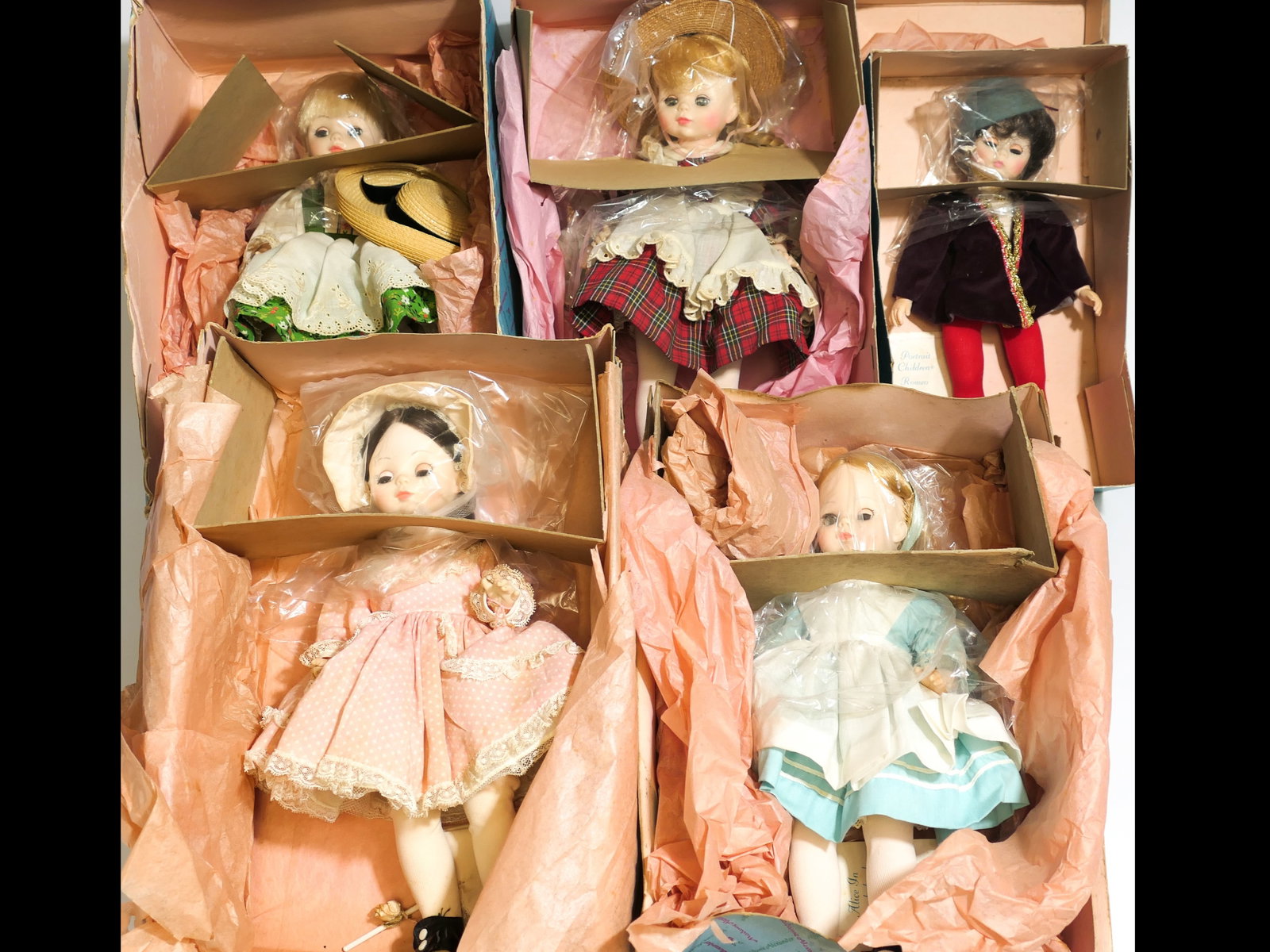 Five Madame Alexander Dolls (1 of 10)