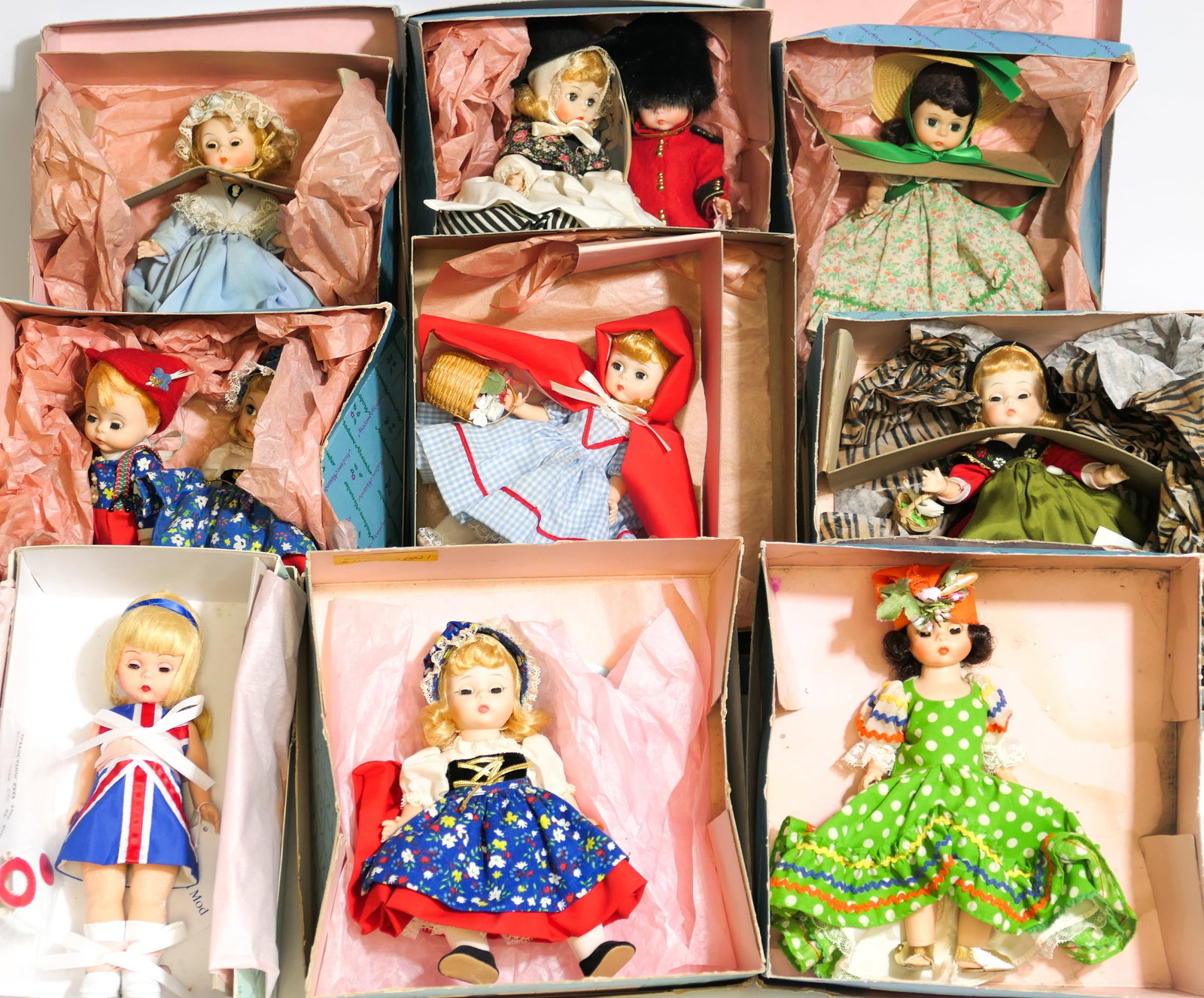 Eleven Small Madame Alexander Dolls (1 of 8)