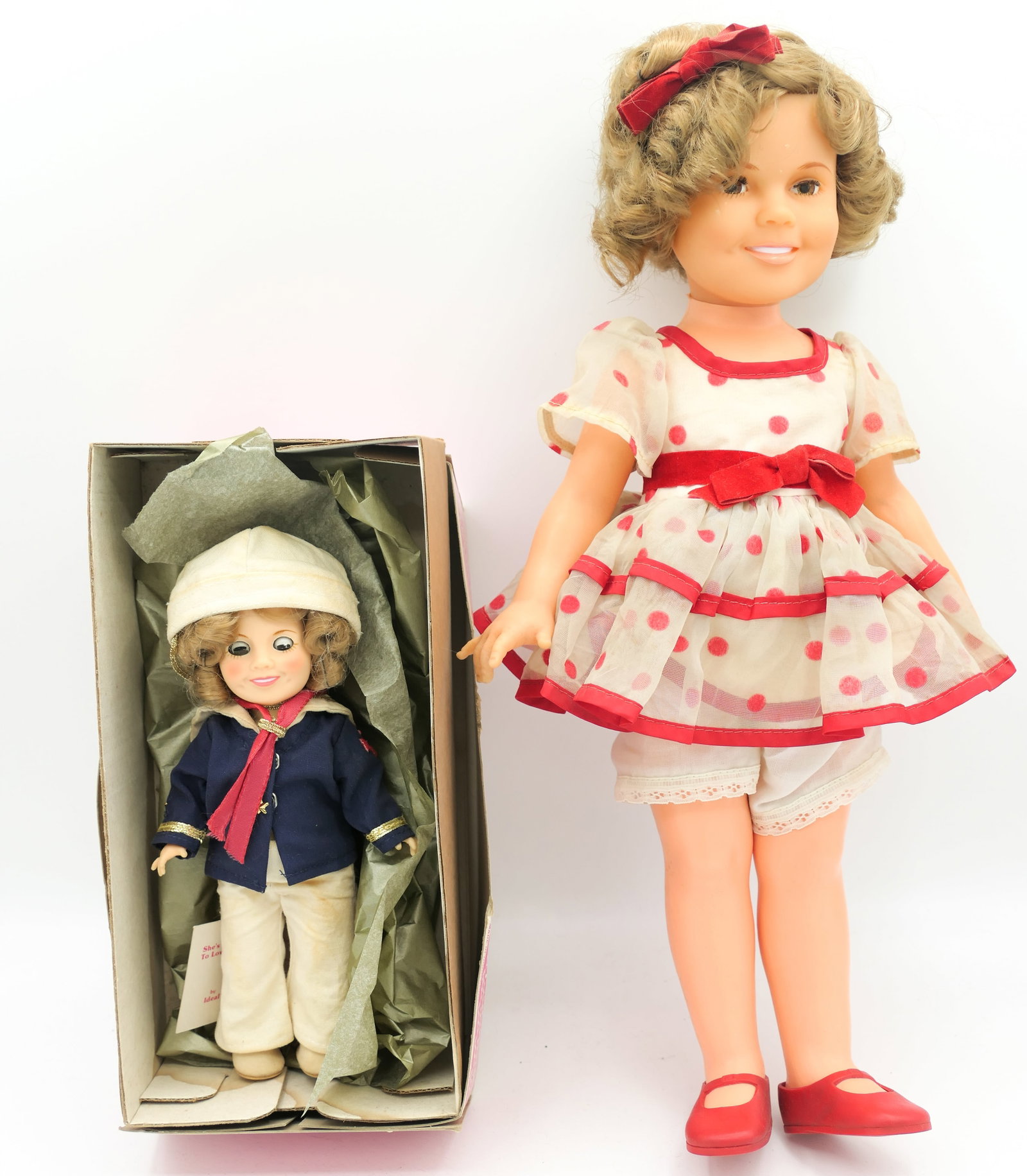 Two Vintage Shirley Temple Ideal Dolls (1 of 8)
