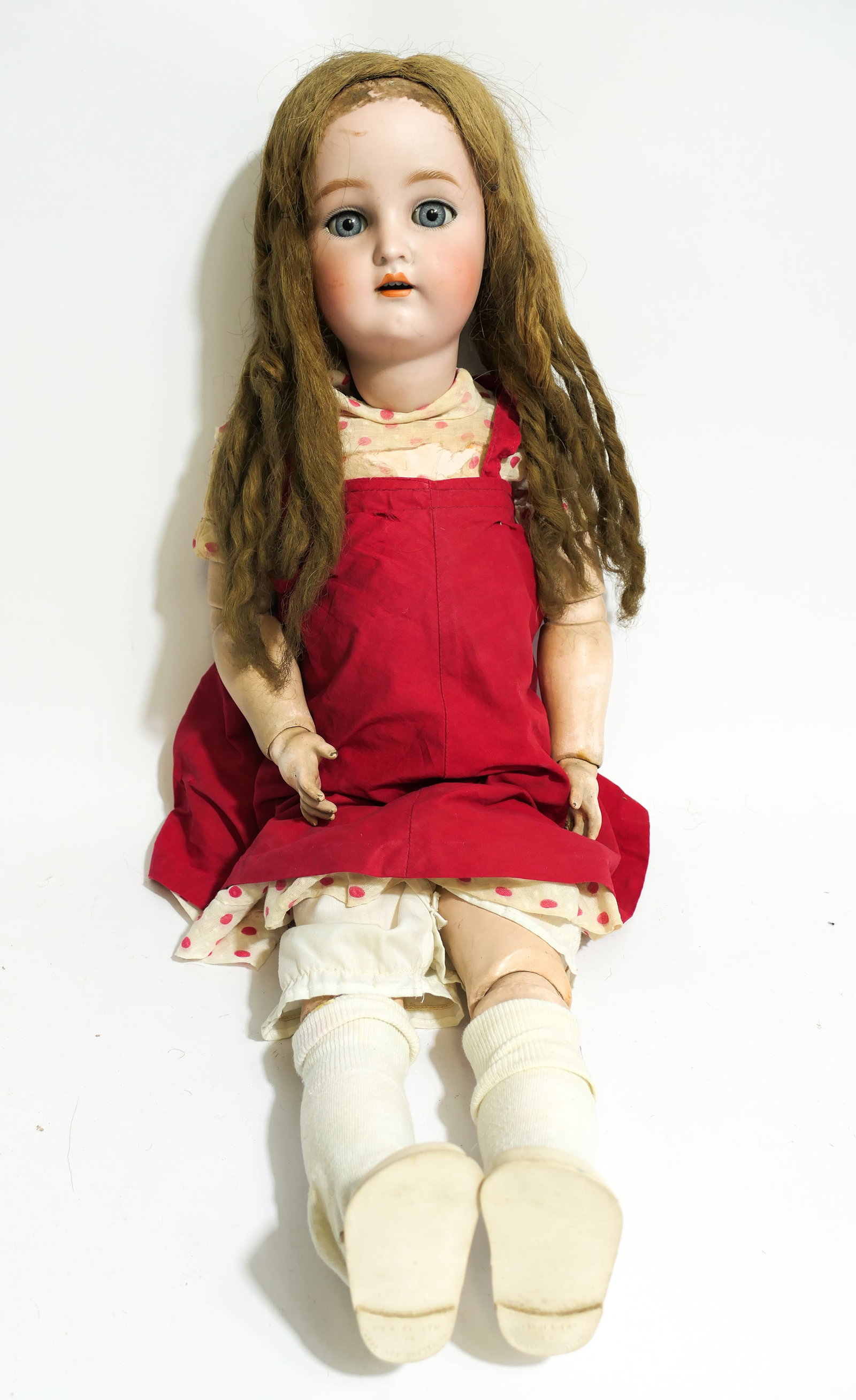 Simon Halbig Antique Bisque Doll (1 of 11)