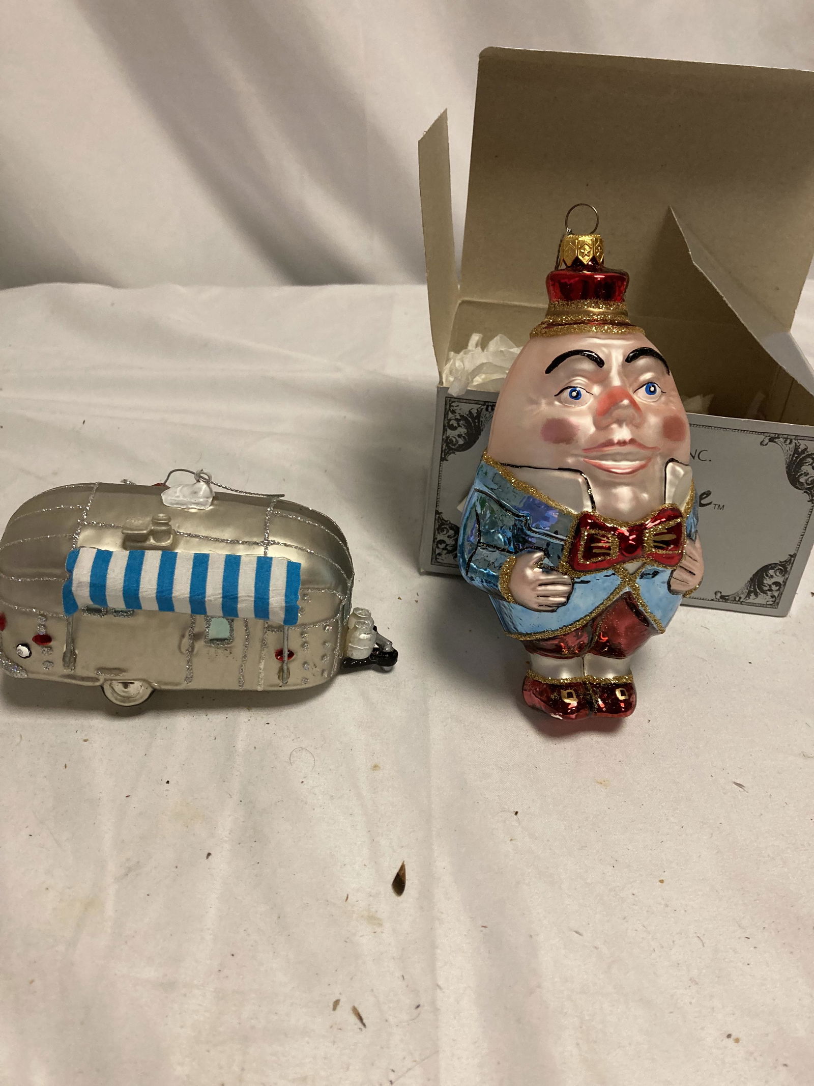 Airstream & Humpty Dumpty Ornaments (1 of 4)