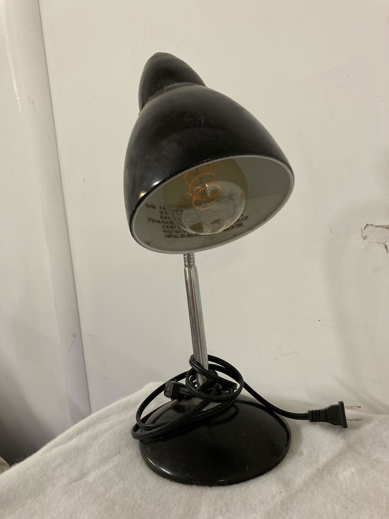 Gooseneck Desk Lamp - Adjustable,Black (1 of 2)