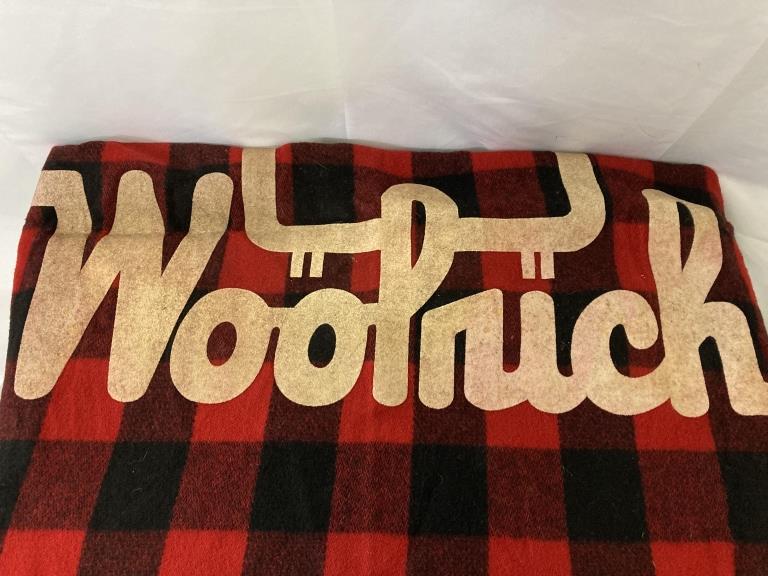 Vtg Woolrich 100% Wool Stadium Blanket (1 of 2)