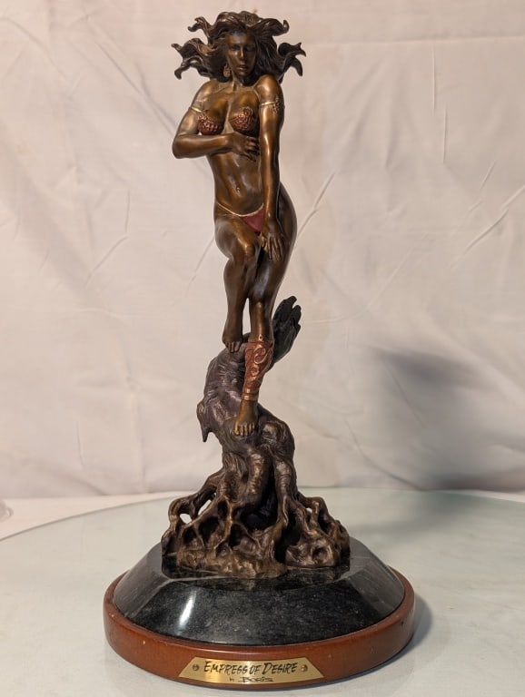 Empress of Desire Bronze B. Valoejo Franklin Mint (1 of 19)