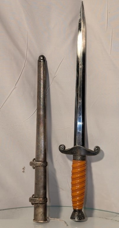WWII German Army Officer Dagger - Alcoso Solingen (1 of 7)