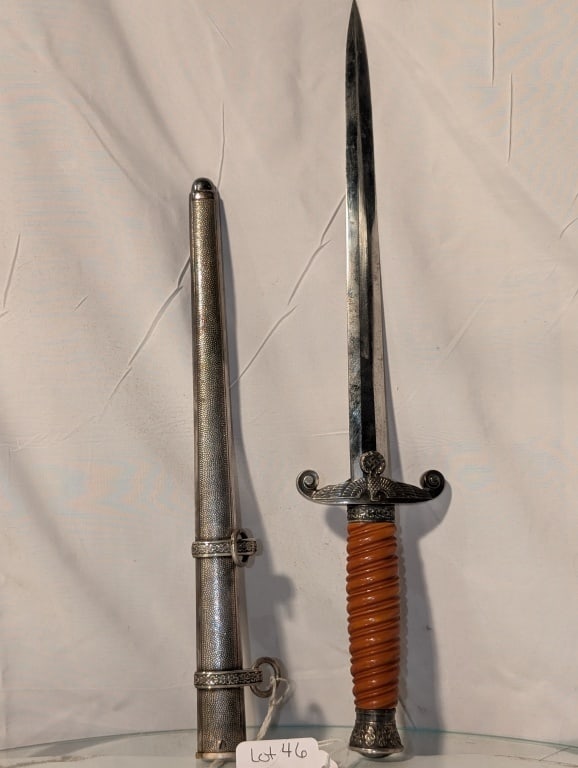 WWII German Army Officer Dagger -Eickhorn Solingen (1 of 10)