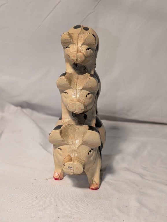 Stacked Pigs Door Stop - CI, Upperdeck - 5