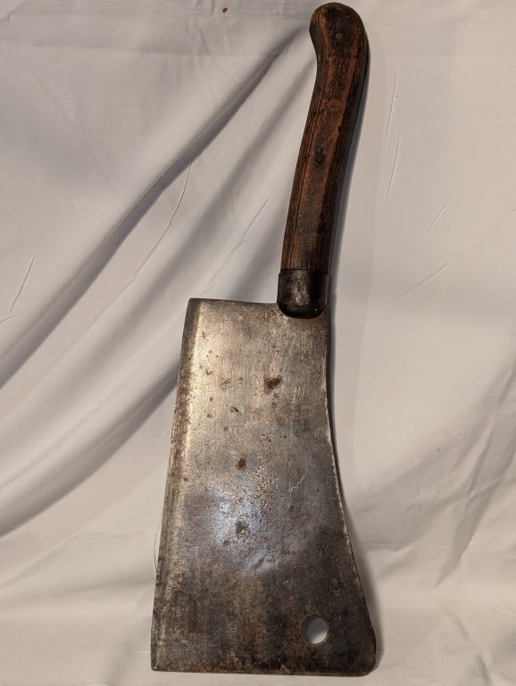 Antique Meat Cleaver - Samuel Lee Knives & Steel (1 of 8)