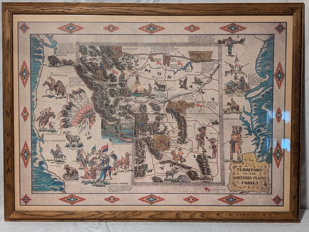 Territory of the Northern Plains Tribes Nat.. Amer (1 of 10)