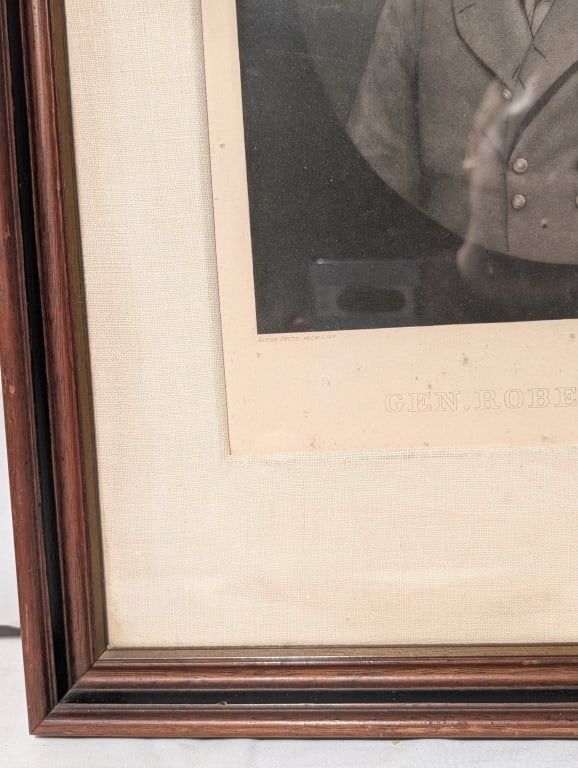 General Robert E. Lee Portrait Framed Litho - 7