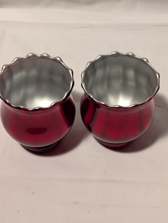 Ruby Red Glass Variety Grouping - 3