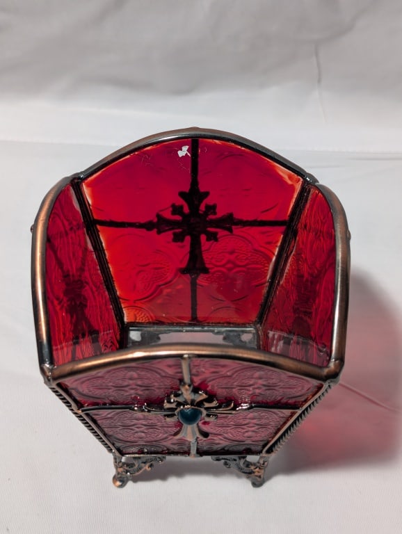 Ruby Red Glass Variety Grouping - 5