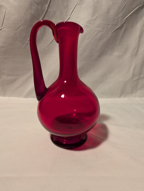 Ruby Red Glass Collection - 4 pieces - 2